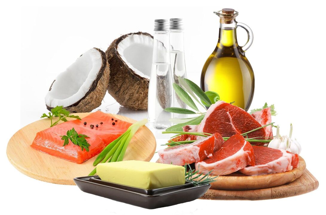 Keto Produotix'i kullanırken keto diyeti için yağ yiyecekleri